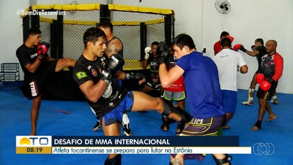 Lutador tocantinense se prepara para desafio internacional de MMA