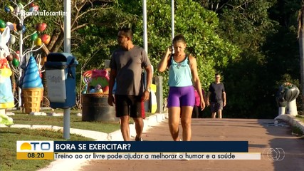 Treino ao ar livre pode ajudar melhorar o humor e a saúde