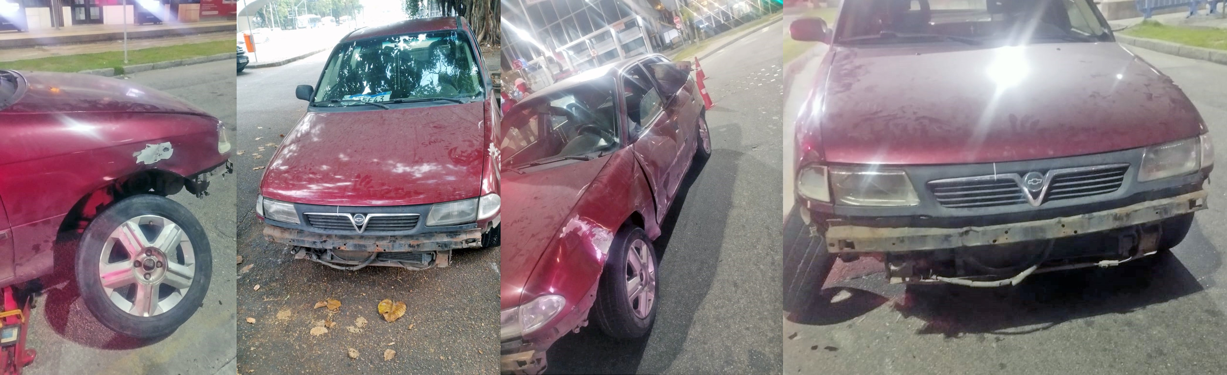 Vídeo mostra carro em alta velocidade segundos antes de atropelar ex-triatleta e outros ciclistas no Aterro 