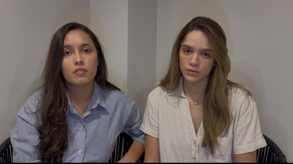 Thaís Caldeiras Soares Foffano e Gabrielli Farias de Souza — Foto: Arquivo Pessoal