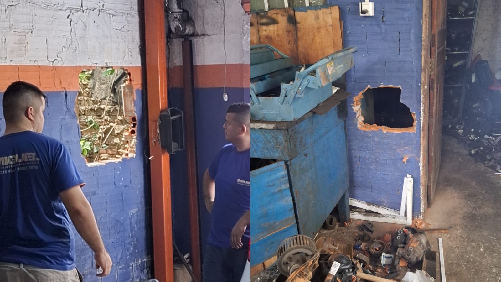 Empresário tem mecânica invadida e furtada pela quarta vez em Teresina; vídeo mostra ação de suspeito