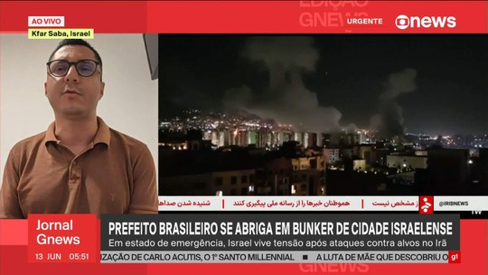 Políticos brasileiros em viagem a Israel se refugiam em abrigos após escalada de tensão com o Irã; país fechou espaço aéreo 