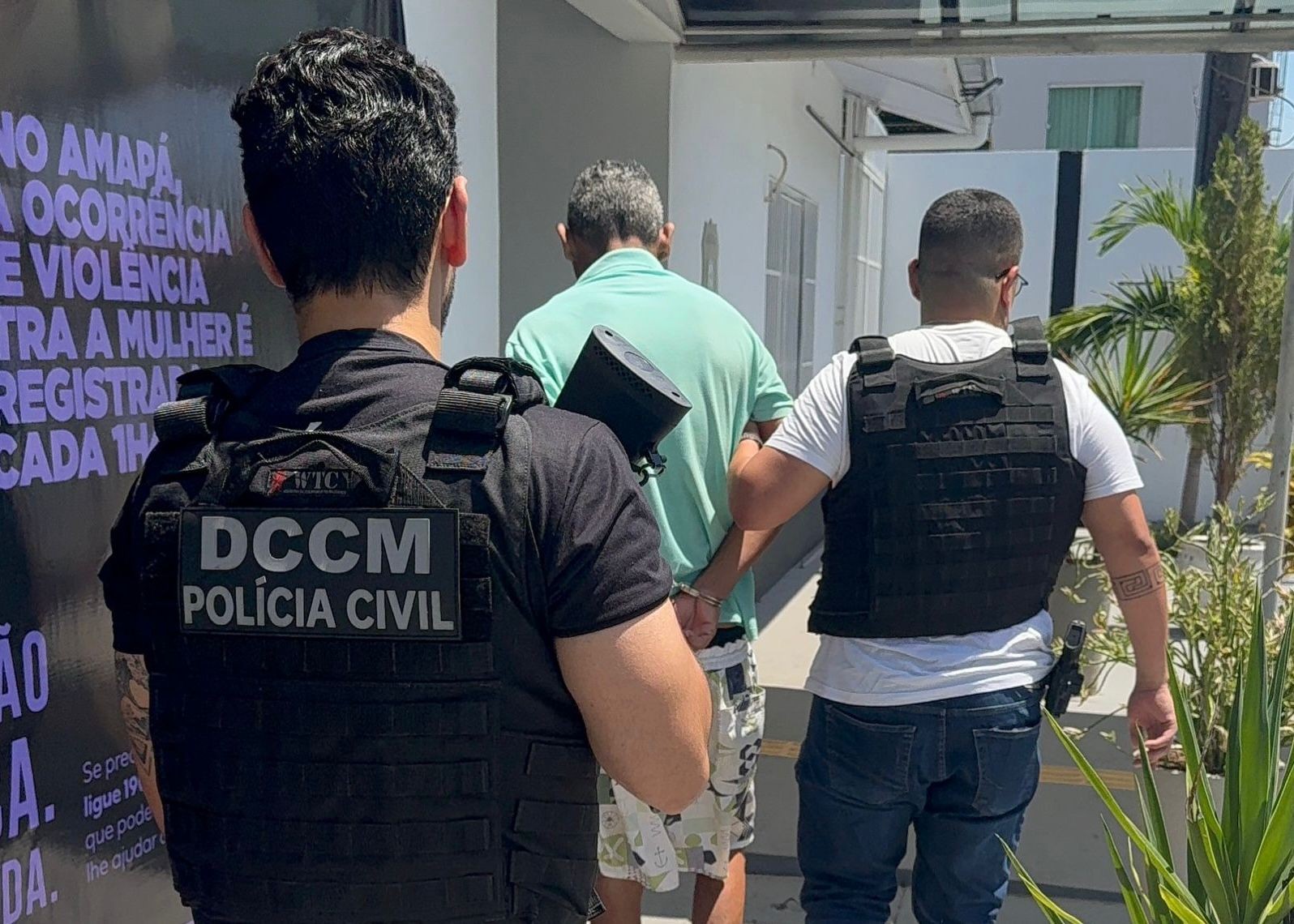 Homem é preso em Macapá por violar medida protetiva contra a própria mãe