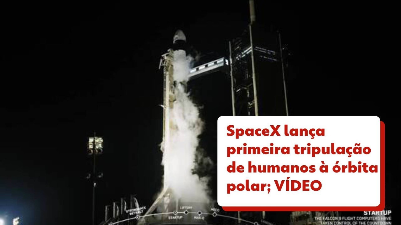 Entenda o que é órbita polar, que vai ser feita por primeira missão tripulada da SpaceX
