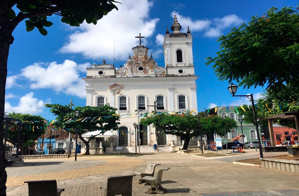 Paróquia Santo Antônio Além do Carmo, em Salvador — Foto: Valma Silva