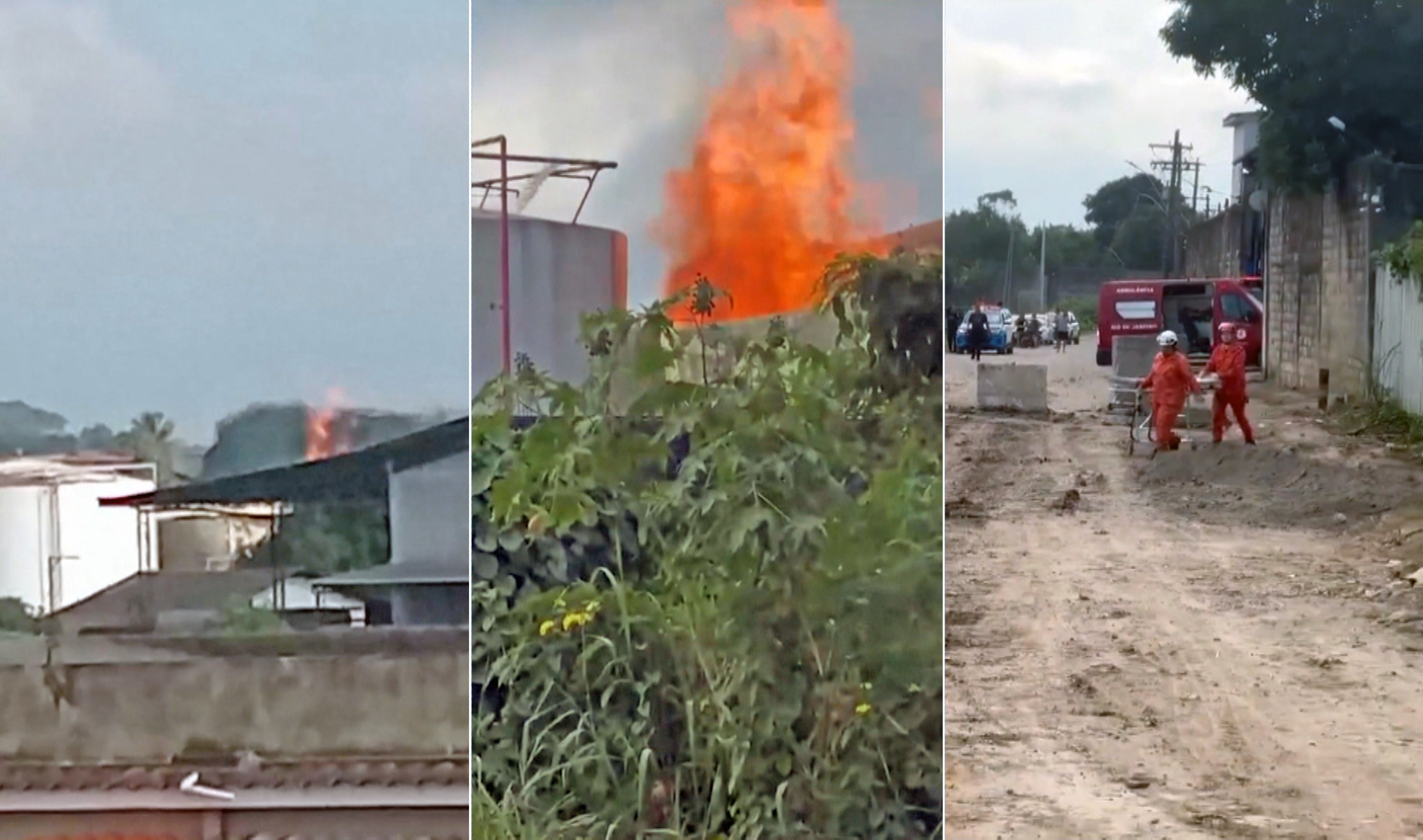 Explosão em fábrica de álcool em Duque de Caxias deixa 2 mortos