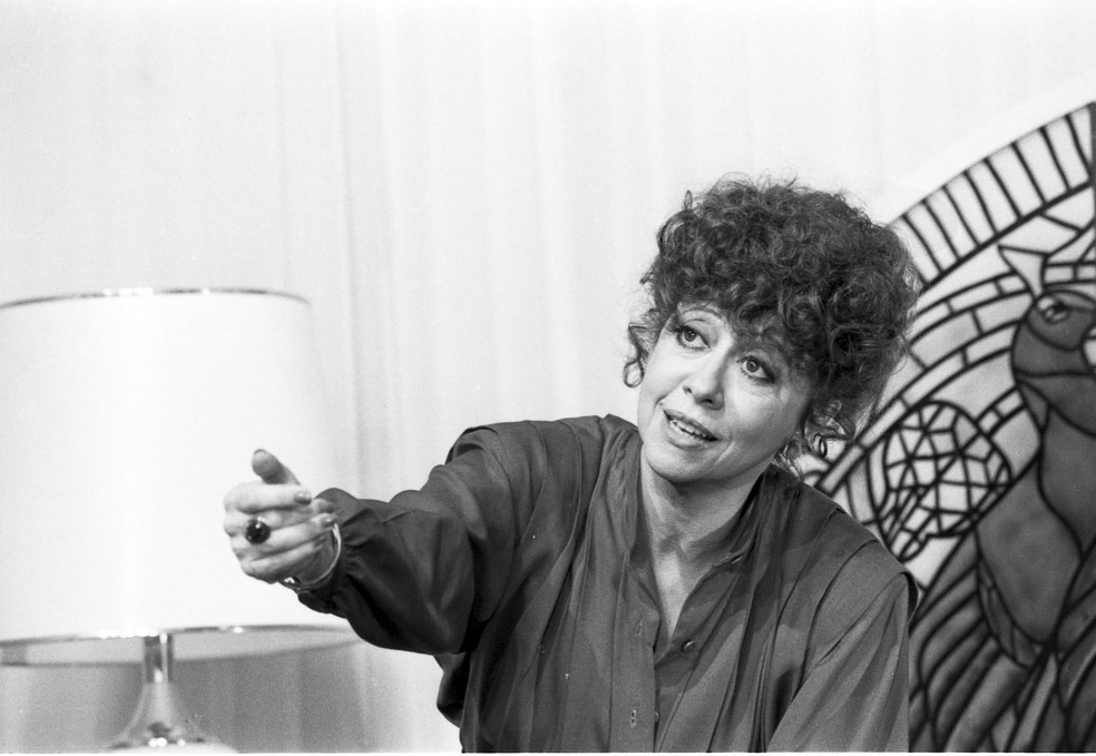 Fernanda Montenegro em Baila Comigo, 1981 — Foto: Nelson Di Rago/Globo