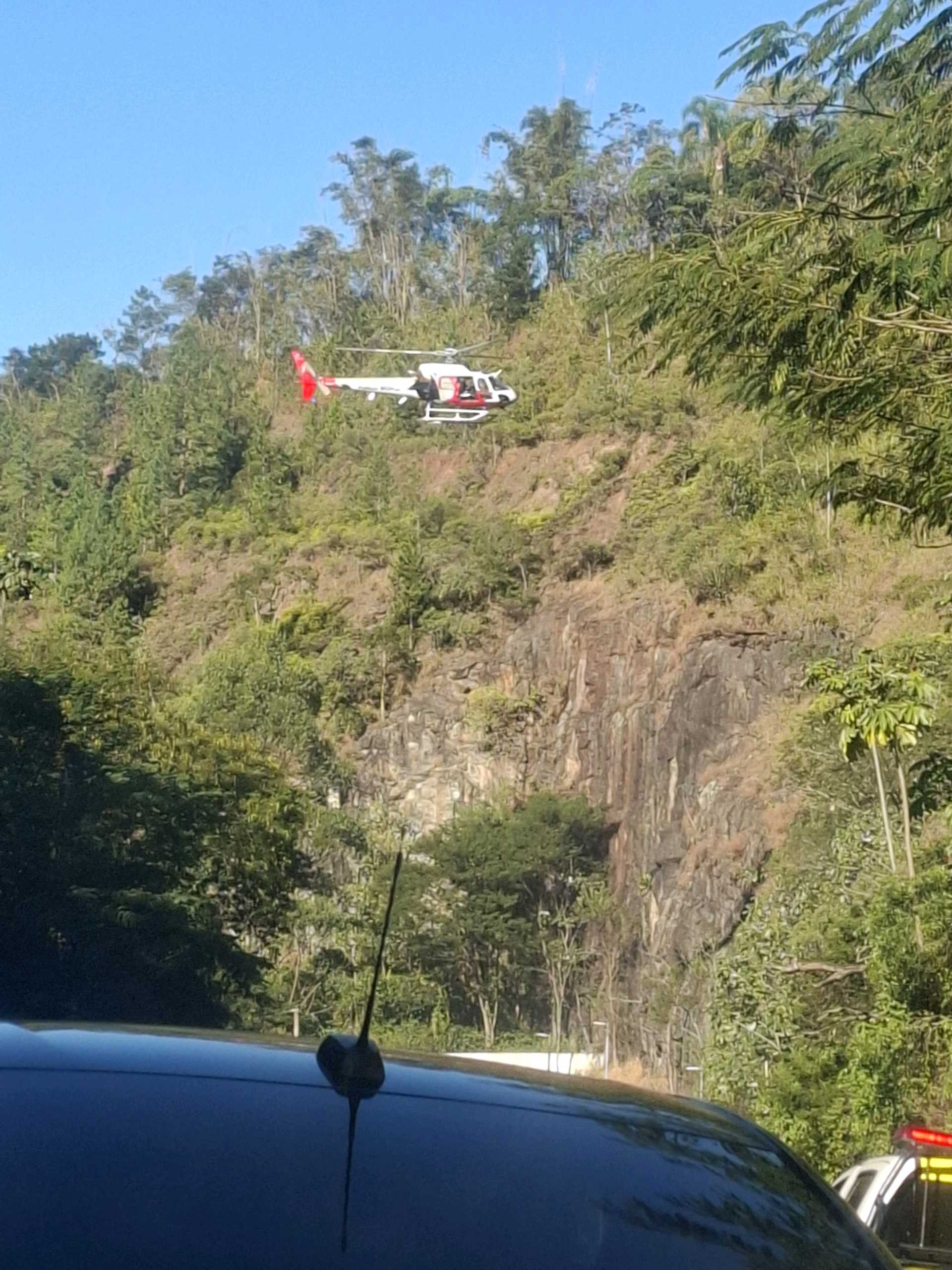 Homem de 45 anos fica ferido após cair de bicicleta na rodovia Floriano Rodrigues Pinheiro