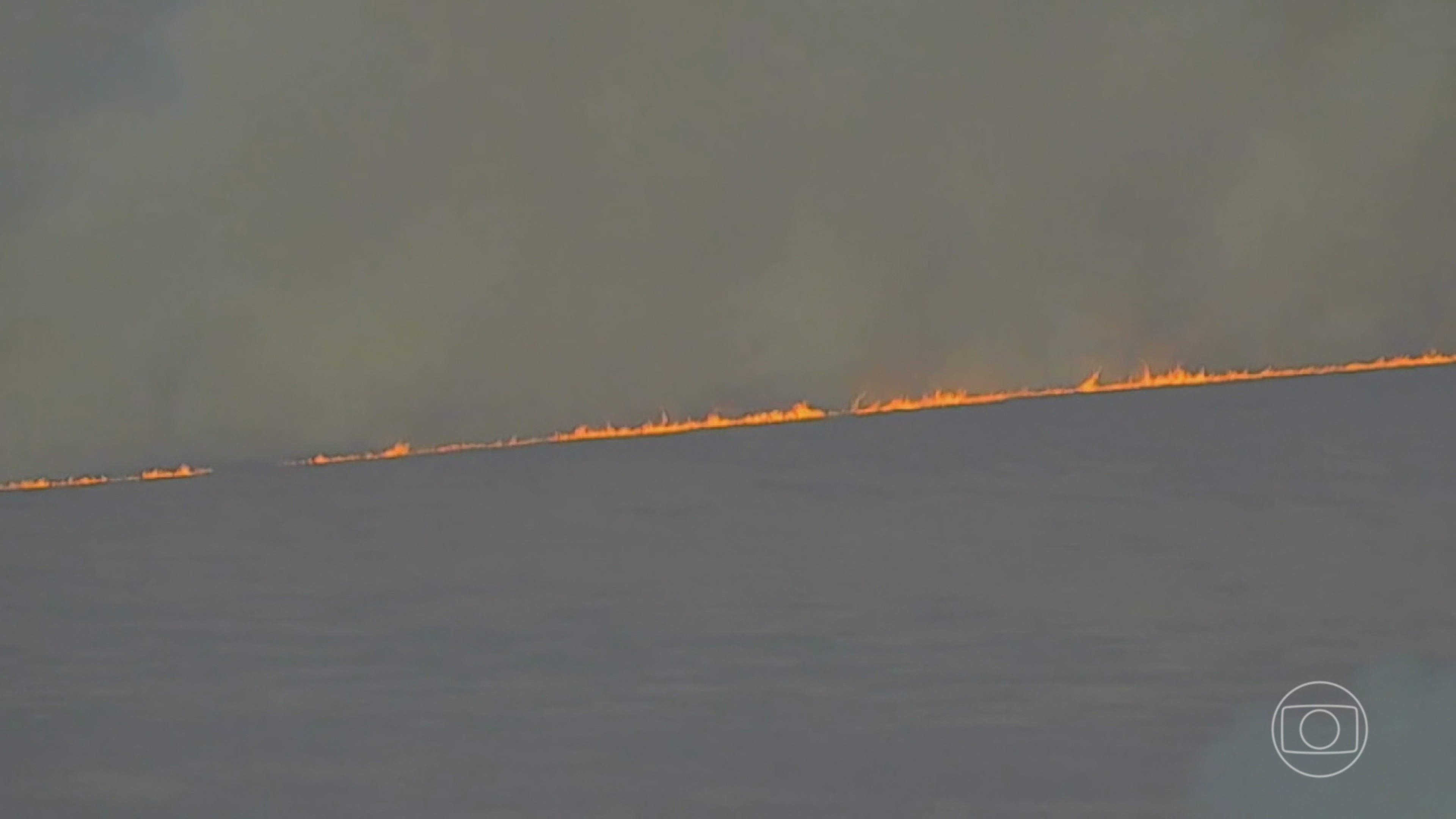 Incêndio volta a atingir algumas das regiões mais preservadas do Pantanal de Mato Grosso do Sul