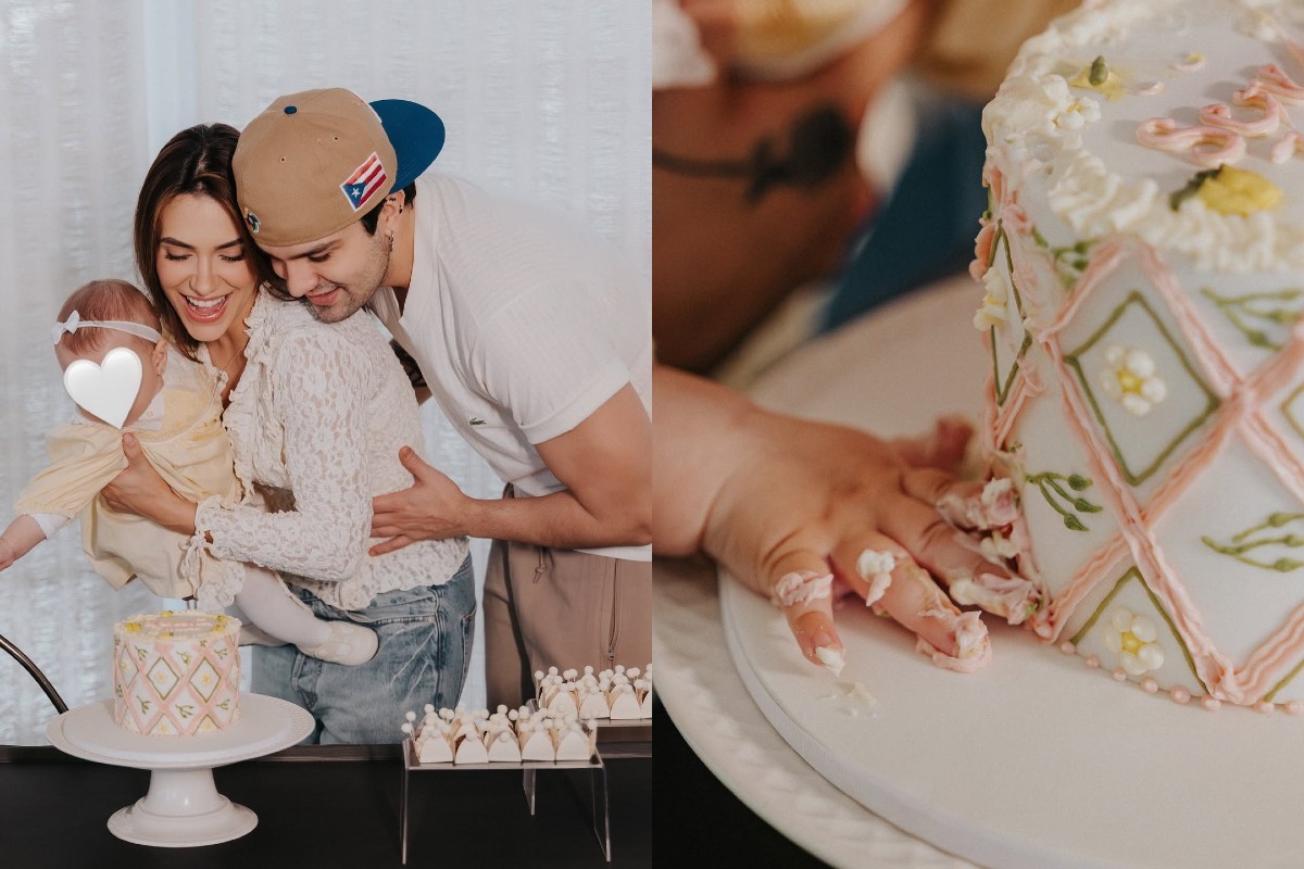 Luan Santa e Jade abrem álbum de comemoração dos 7 meses da filha Serena