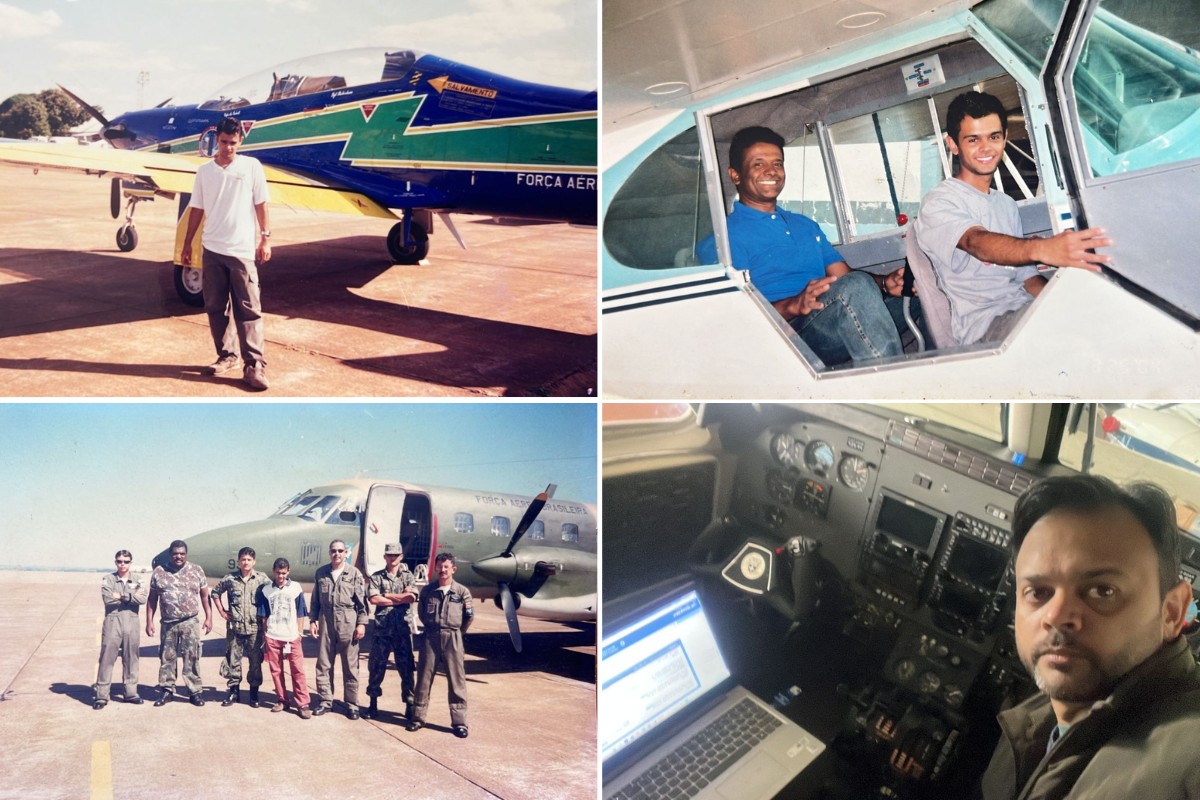 Carta escrita na adolescência leva morador do interior de SP a realizar sonho na aviação: 'Foco era ser piloto'