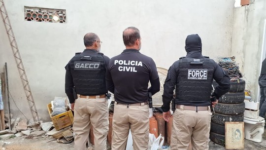 Sargento da PM aposentado e comparsa são presos no sudoeste baiano - Foto: (Poliana Lima/SSP-BA)