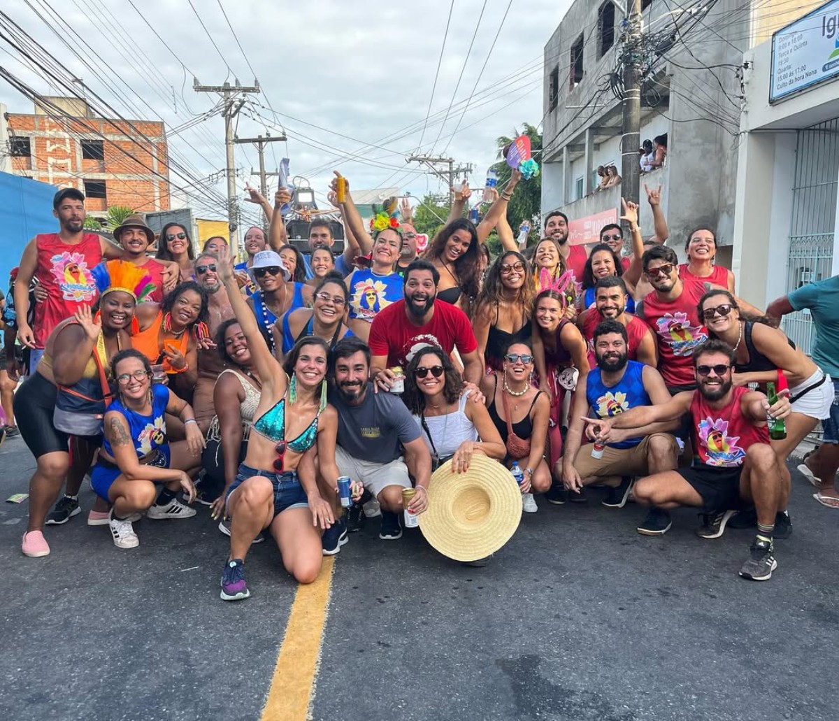 Bloco de Carnaval 'Moraes & Moreira' desfila nos Barris, em Salvador