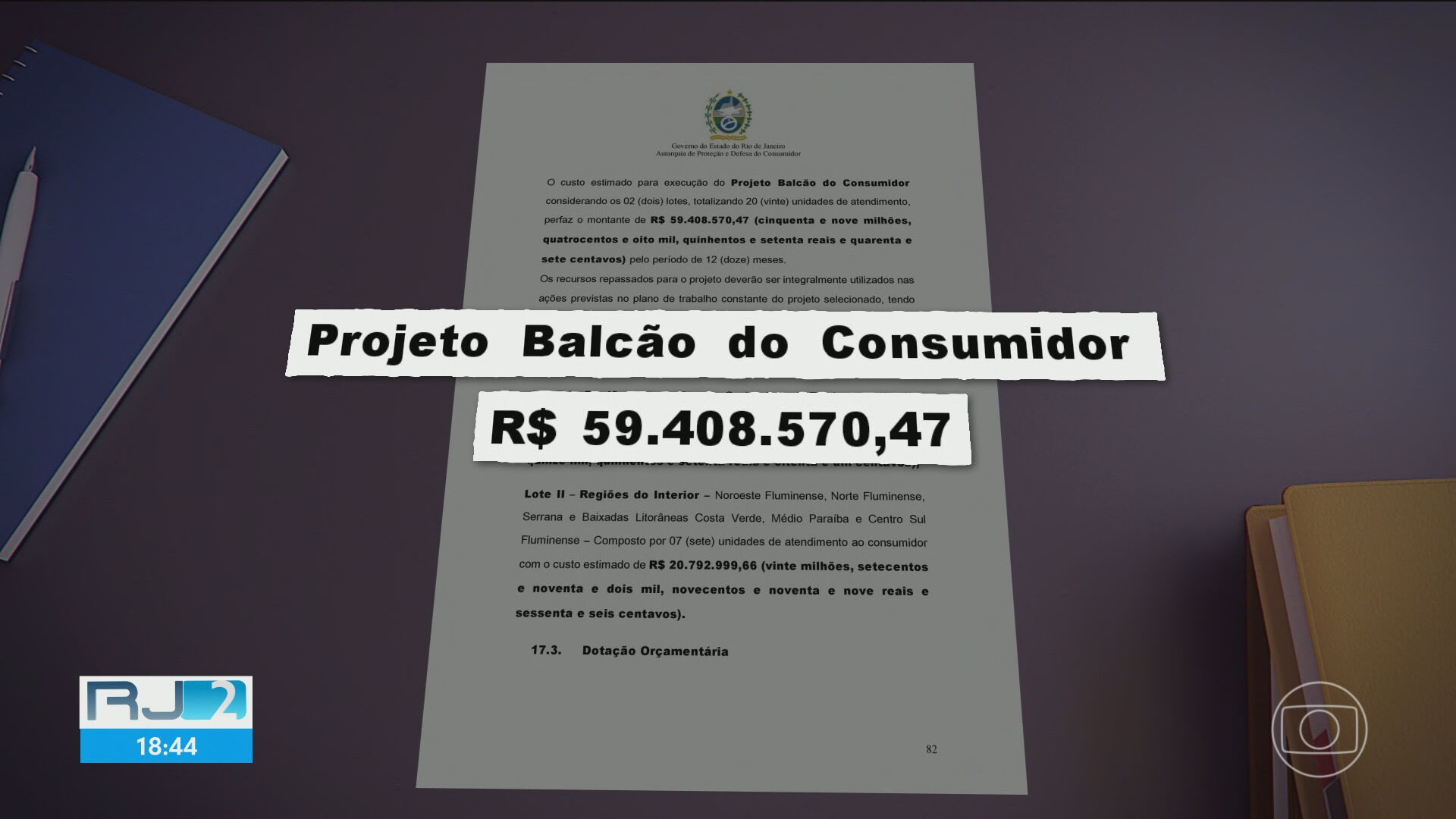 Programa Balcão do Consumidor 'recria' projeto que foi investigado no escândalo da Ceperj