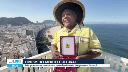 Três paraenses são homenageados com o título de Ordem do Mérito Cultural