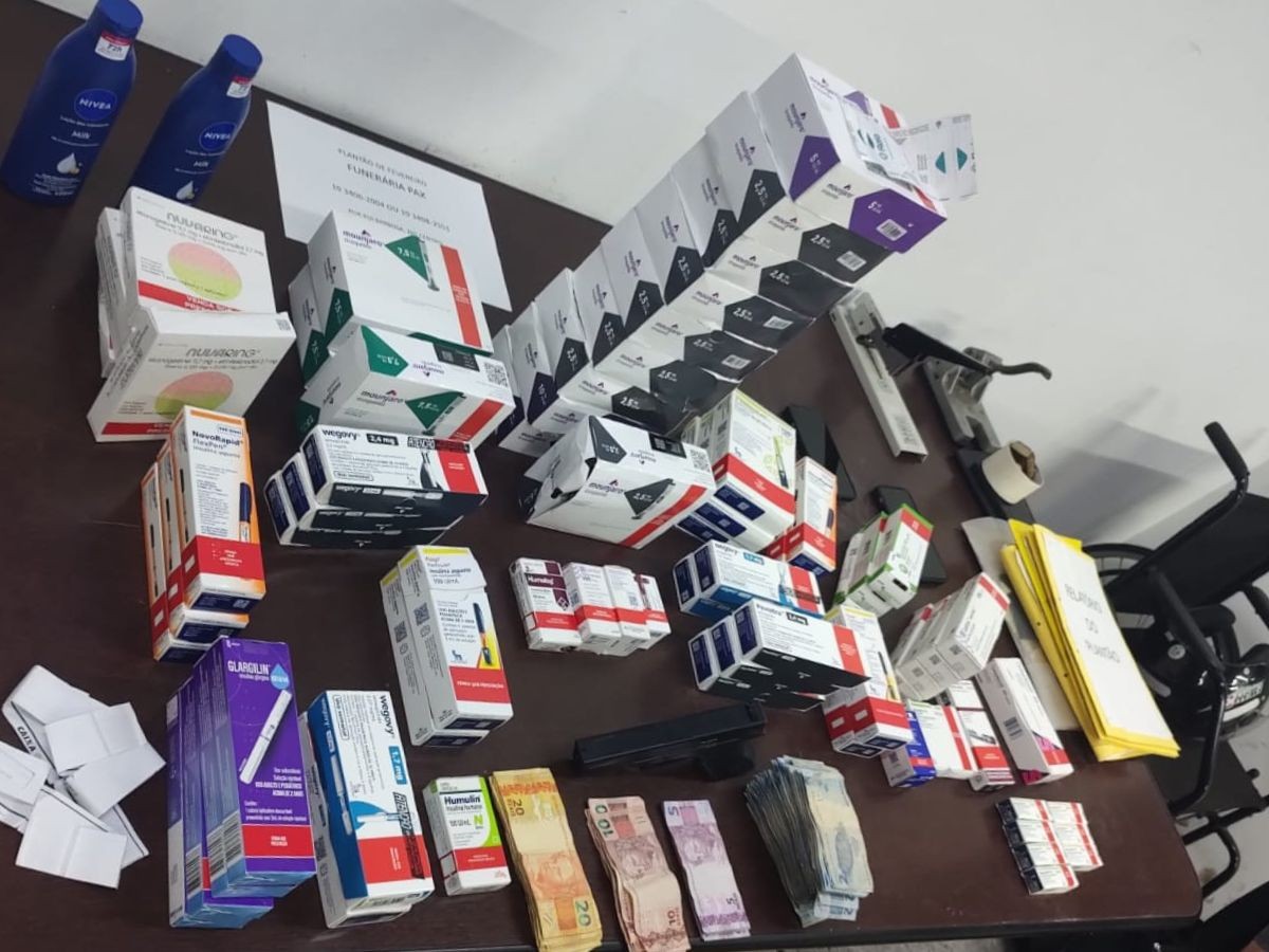 De canetas emagrecedoras a anéis vaginais: trio é preso após roubo de R$ 48 mil em medicamentos em farmácia de Limeira