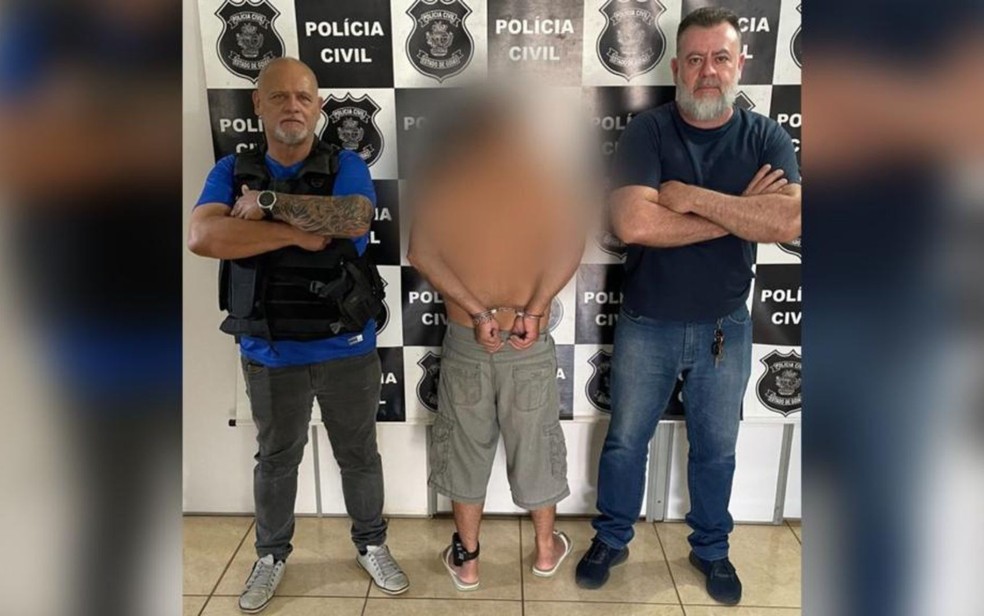 Pai é preso suspeito de ameaçar estuprar a filha e enviar áudios — Foto: Divulgação/Polícia Civil