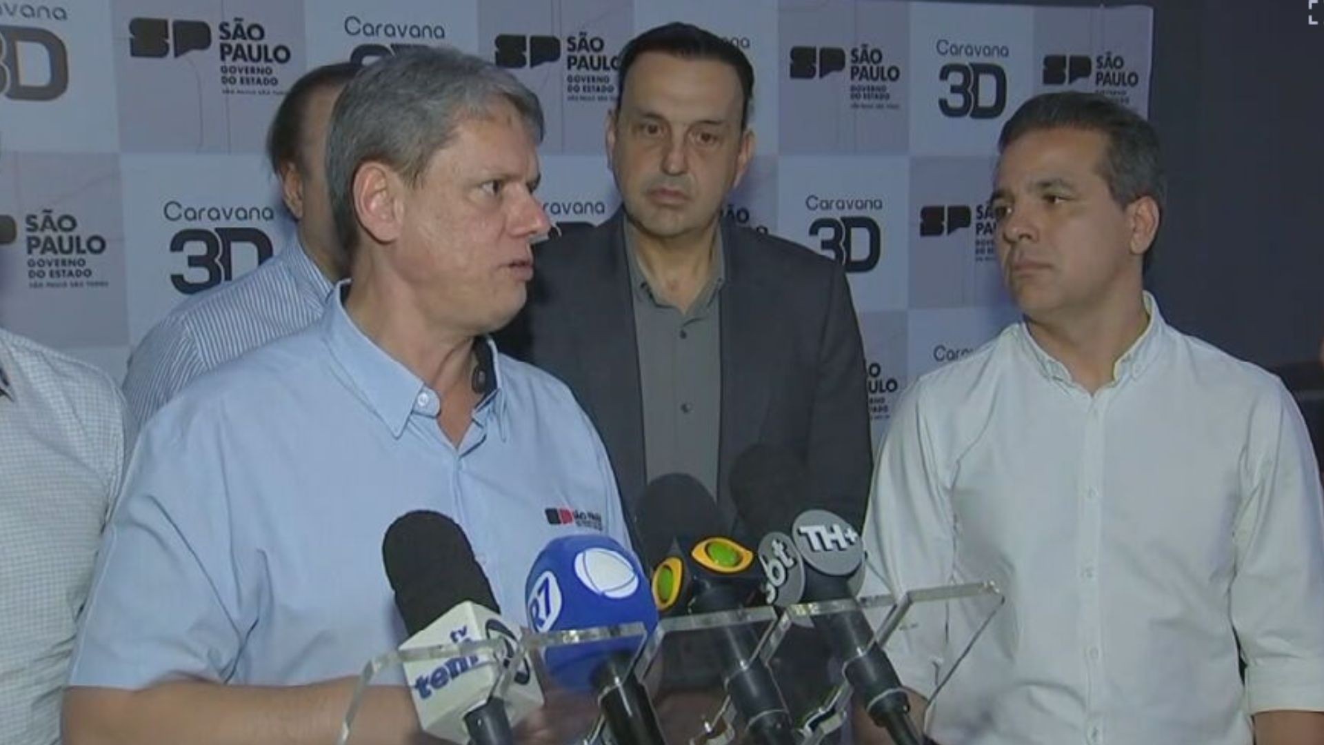 Tarcísio descarta disputa pela presidência e diz que vai tentar reeleição em SP