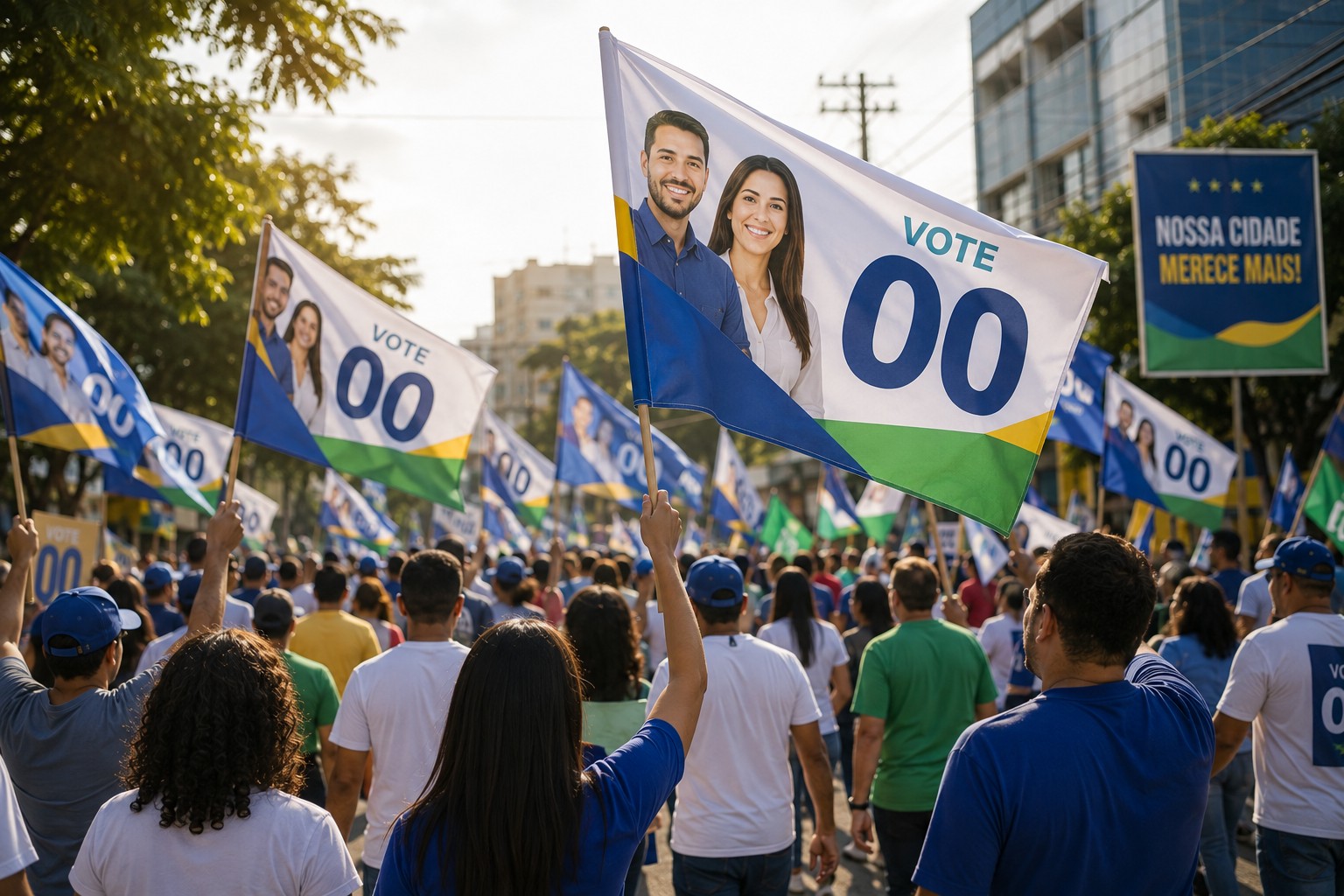 Muito além dos santinhos: produção gráfica ganha ritmo nas eleições