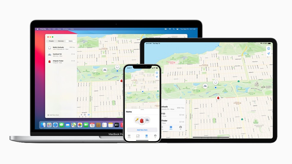 "Buscar", da Apple, está disponível para Macs, iPhones e iPads  — Foto: Reprodução/Apple 