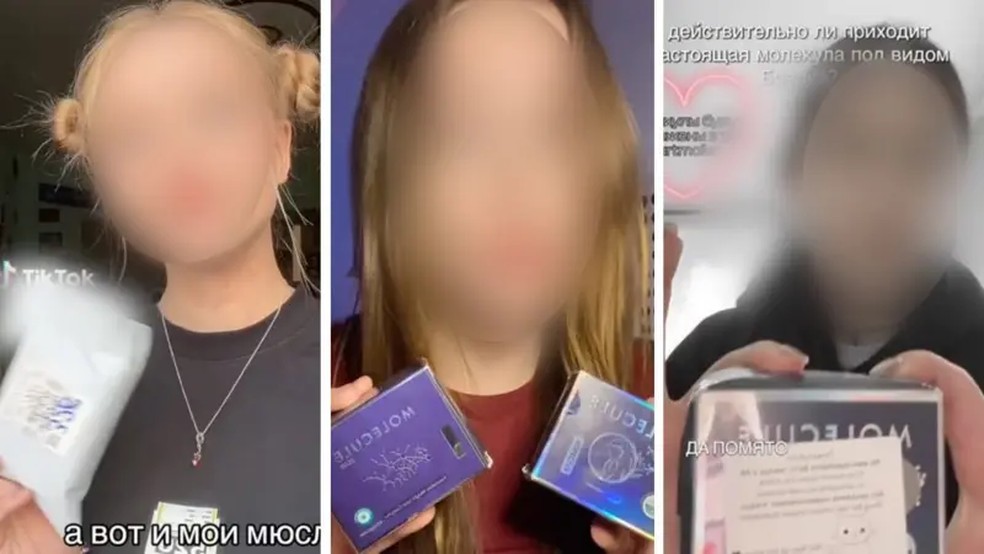 Adolescentes e jovens encomendam comprimidos para emagrecer não licenciados, vendidos como suplementos alimentares em mercados populares. — Foto: TikTok