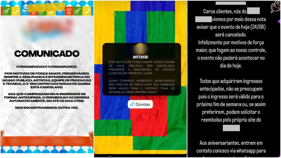 Casas de show da Praia de Iracema cancelam eventos após casos de violência na região — Foto: Reprodução