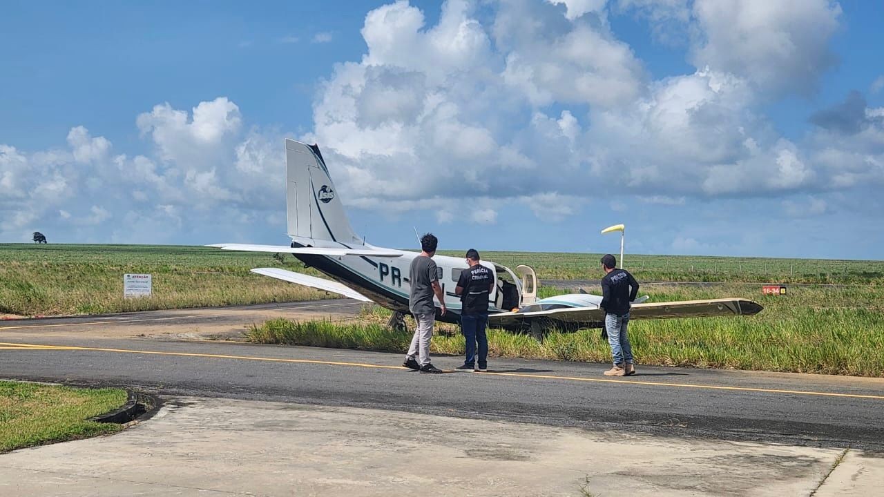 Grupo armado tenta roubar aeronave dentro de hangar, em Santa Rita