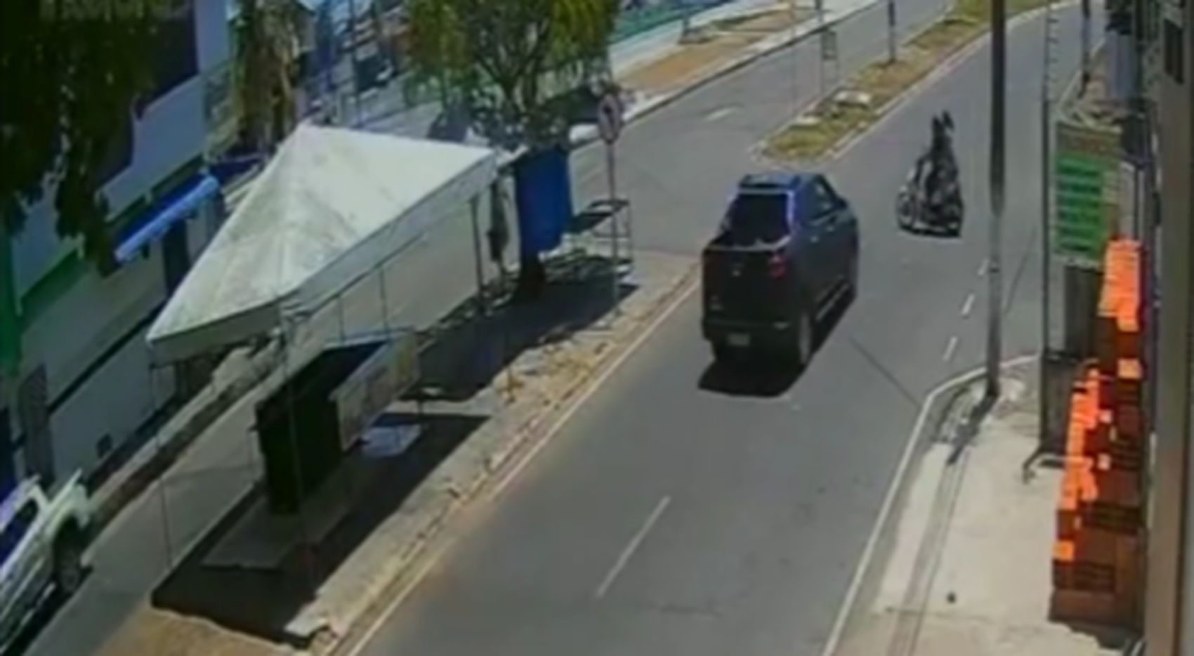 Vídeo mostra momento do acidente que matou uma mulher e deixou outra ferida em Nossa Senhora do Socorro