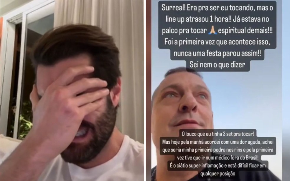 Alok se emociona ao contar como o pai saiu de festival após ataque matar mais de 200 pessoas em Israel — Foto: Reprodução/Redes Sociais