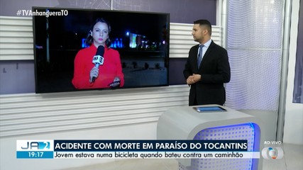 Ciclista morre após bater em caminhão em Paraíso do Tocantins