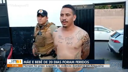 Homem é preso suspeito de violência doméstica em Araguaína