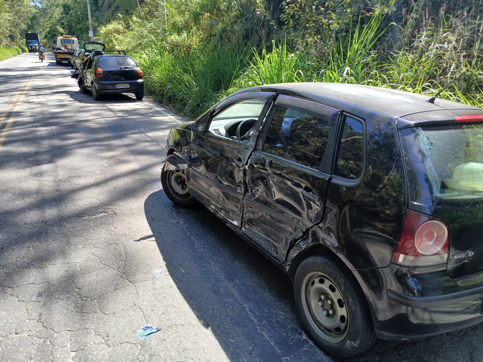 Acidente com Porsche e outros 3 carros deixa 4 feridos em Mogi das Cruzes