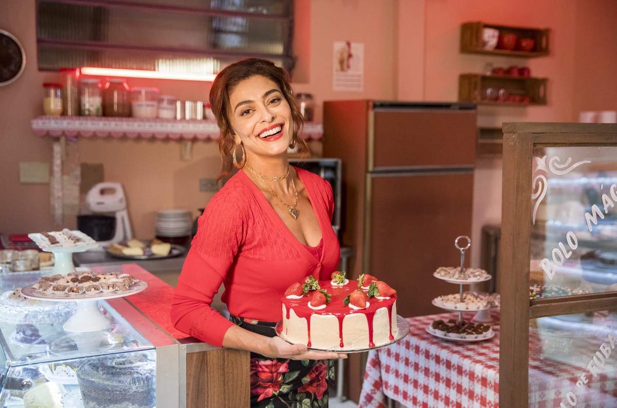Inspirada em 'A Dona do Pedaço', mineira começa a vender bolos e ganha  incentivo de Juliana Paes; veja vídeo, Zona da Mata