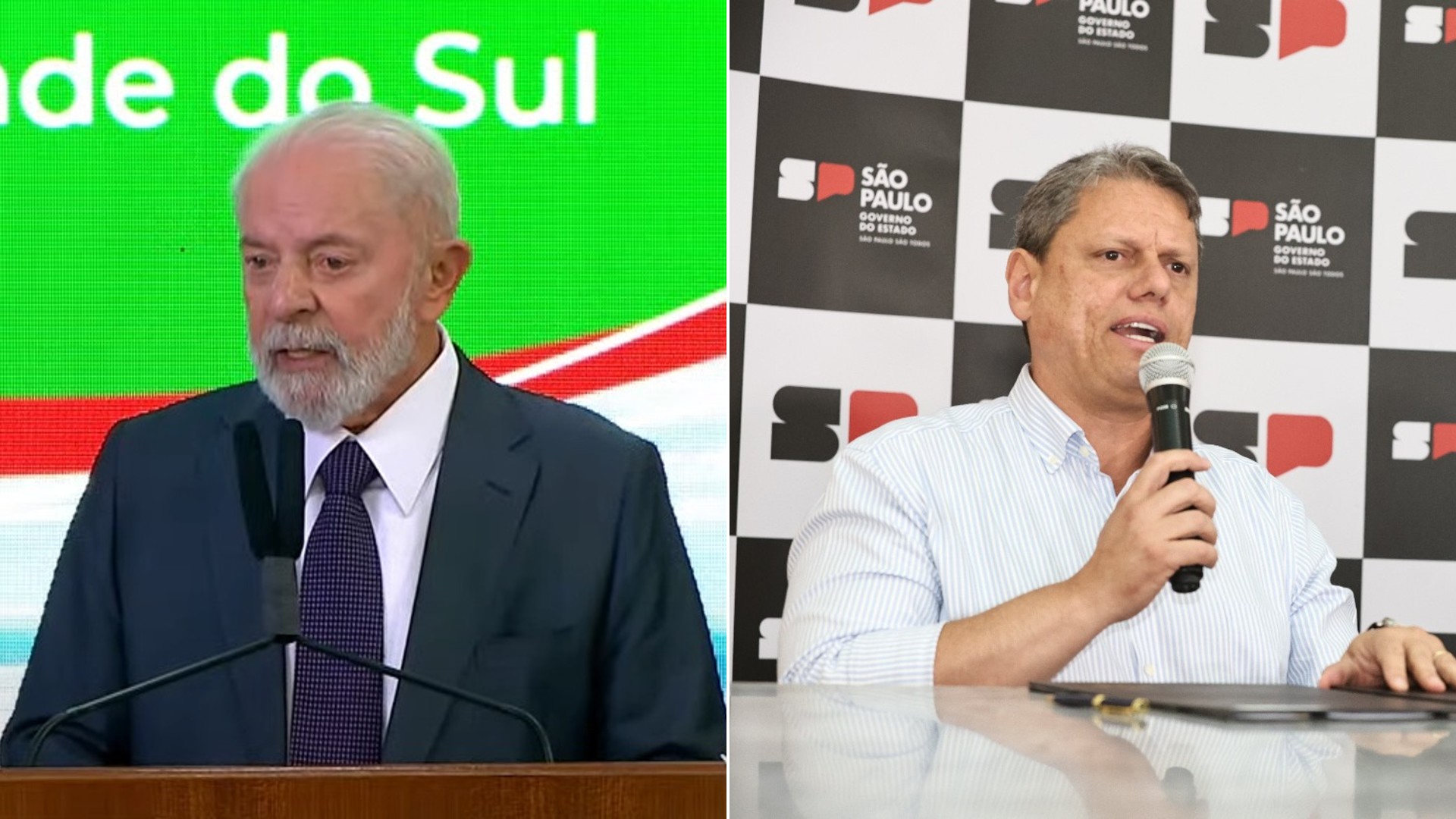 Em dia de alfinetadas a Tarcísio, Lula diz que 'tudo bem' governador não gostar dele, mas pede respeito