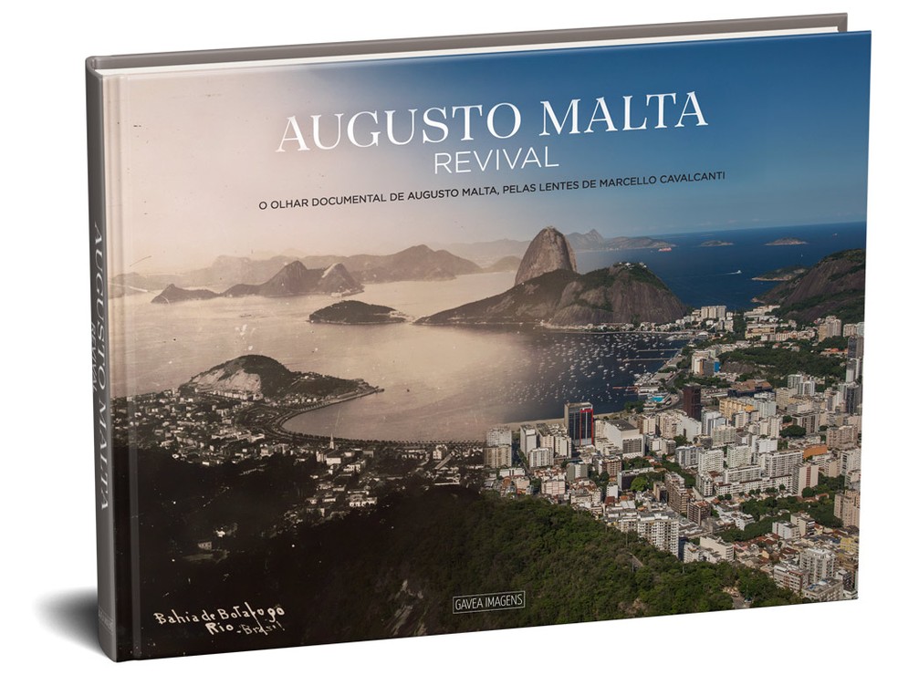 Mescla de fotos de Augusto Malta, de 100 anos atrás, com cliques