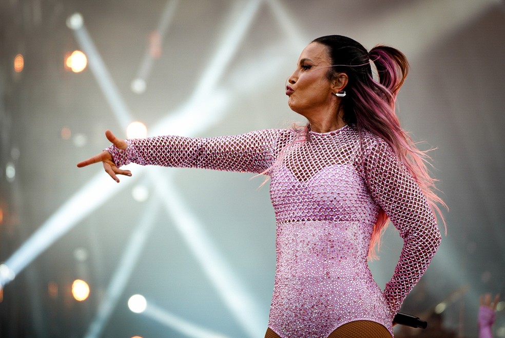 Ivete Sangalo abre Palco Mundo, nesta sexta-feira (20), no Rock in Rio — Foto: Stephanie Rodrigues/g1