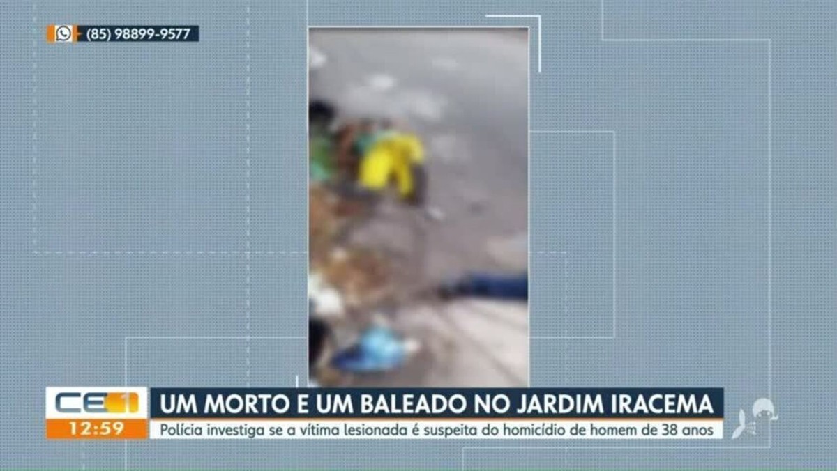 Homem morre e outro é baleado durante troca de tiros em Fortaleza