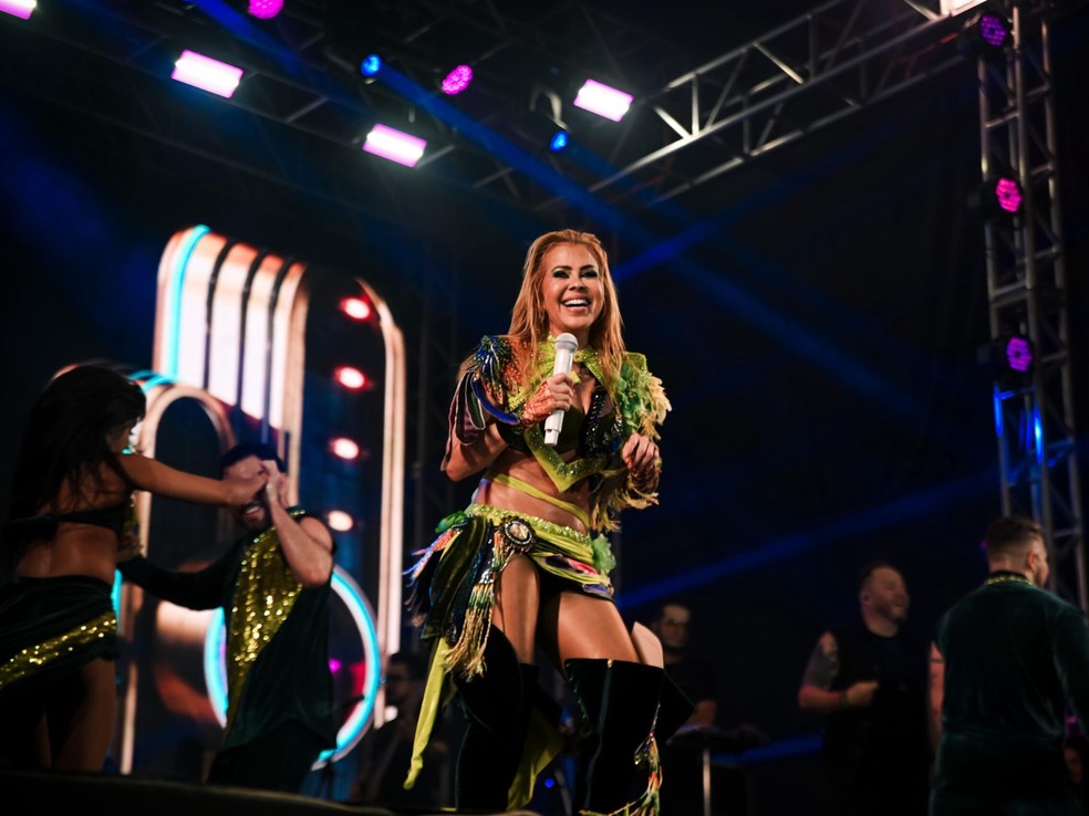 Cantora Joelma. — Foto: Ingrid Kelly/Secom