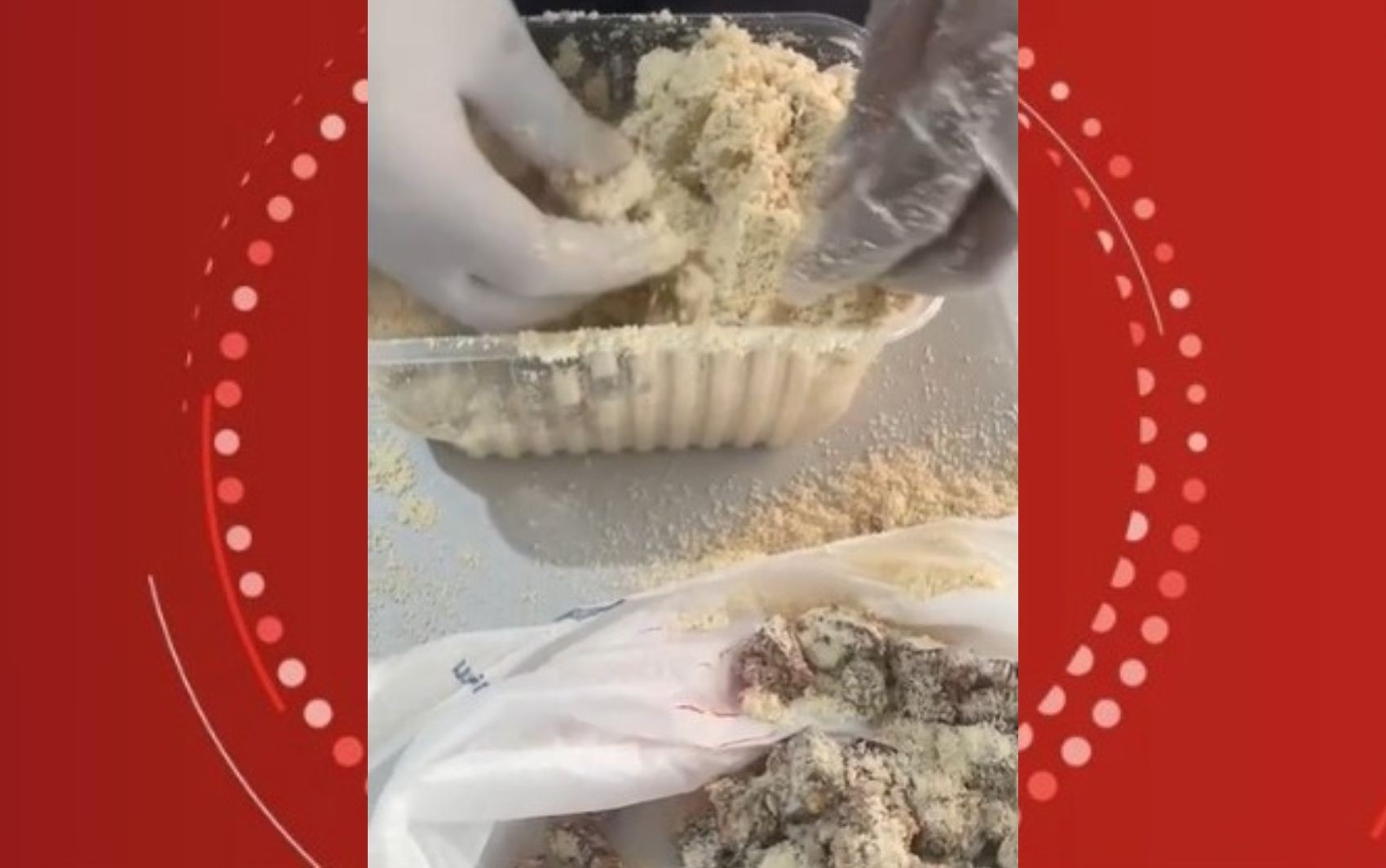 Mães de presos são flagradas ao tentar entrar com drogas escondias em farofas no presídio de Salvador 