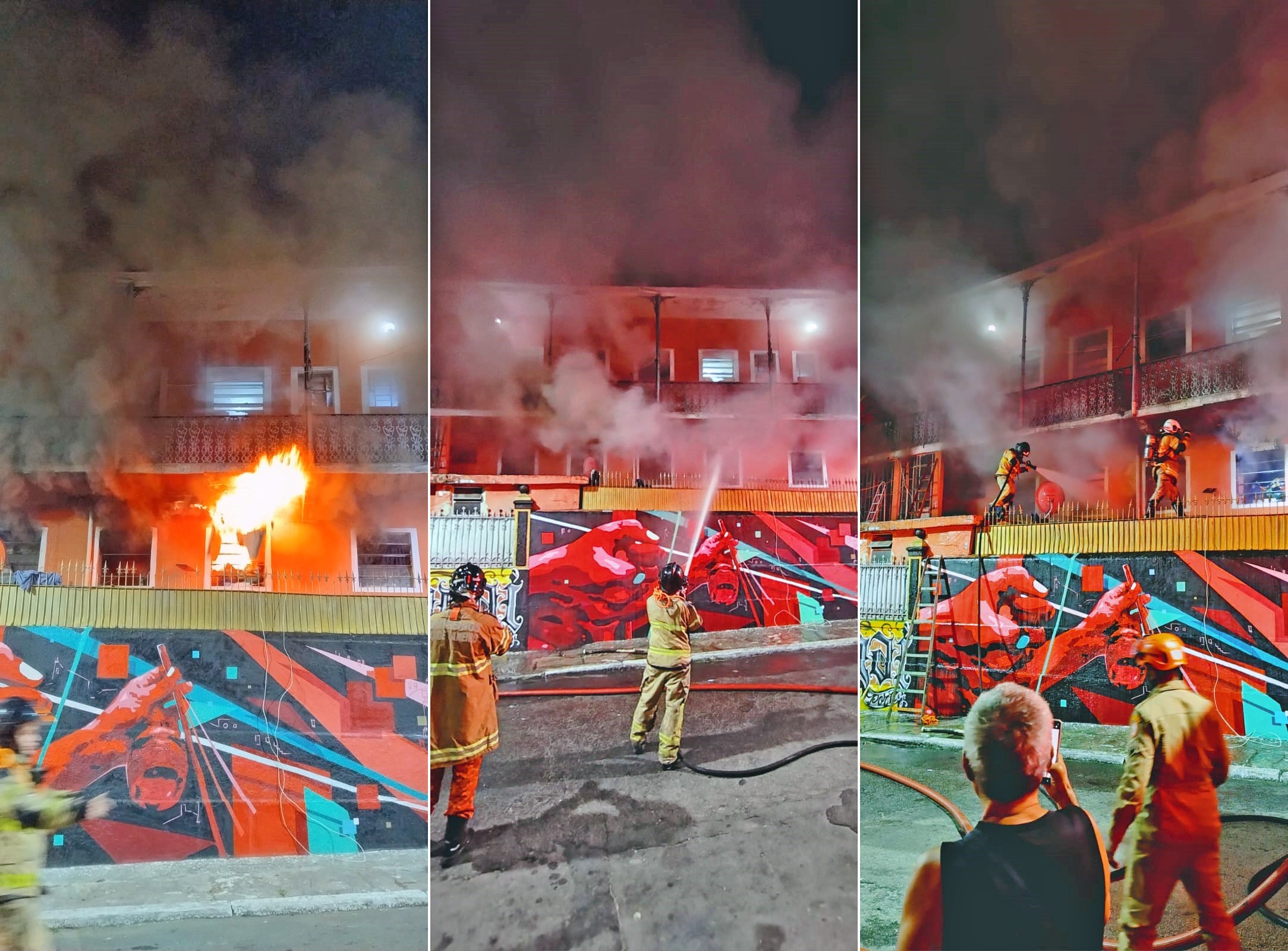 Incêndio em casarão na Lapa deixa 2 mortos; fogo começou durante tentativa de feminicídio