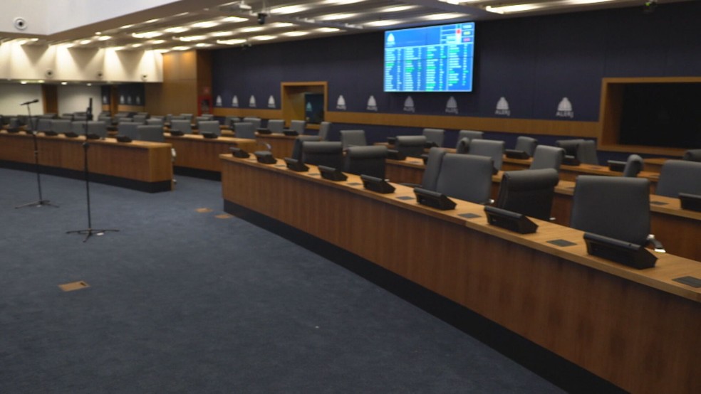 Assembleia Legislativa do Estado do Rio de Janeiro (Alerj) — Foto: Reprodução/TV Globo