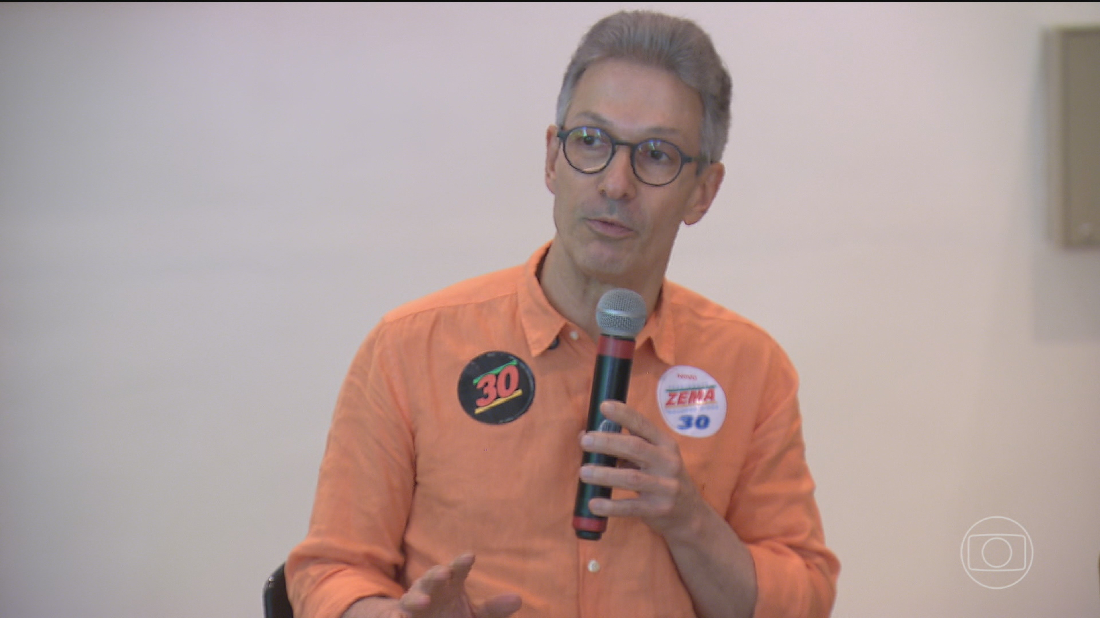 Romeu Zema, candidato do Novo à Presidência, participa de reunião com mulheres em São Paulo