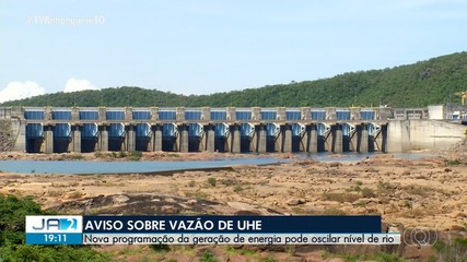 Mudança na geração de energia pode alterar nível de rio