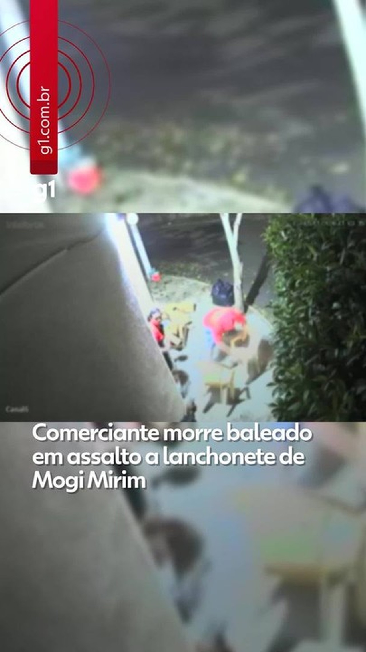 VÍDEO: comerciante morre ao ser baleado em assalto a lanchonete em Mogi Mirim