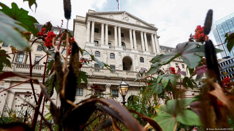 O governo holandês transferiu seu ouro para o Banco da Inglaterra (na foto) — Foto: Peter Nicholls/REUTERS