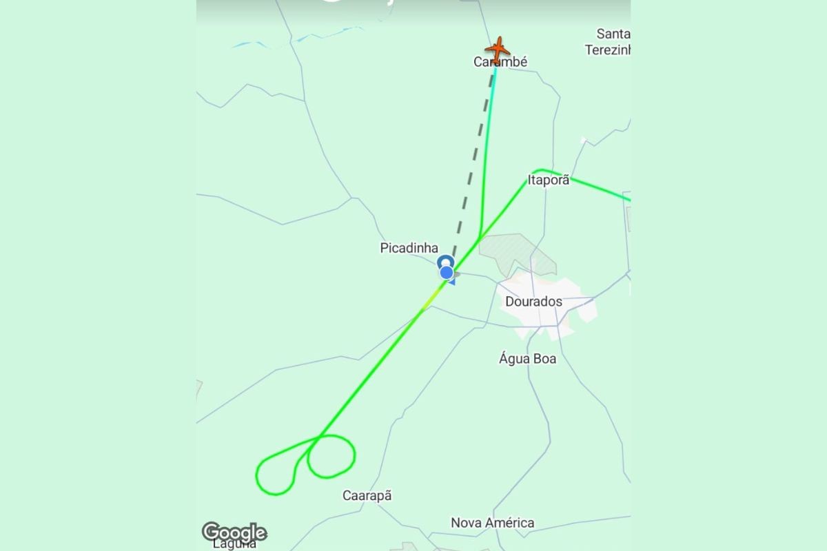 Neblina impede pouso em Dourados e avião de SP retorna para capital de MS após duas tentativas