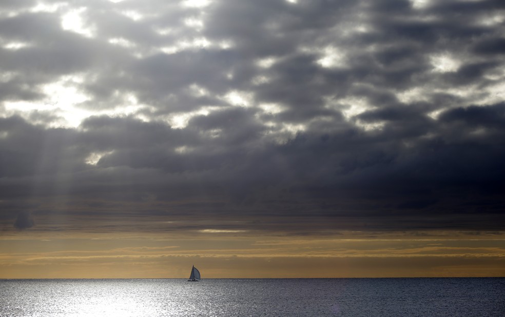 Vista do Mar Mediterrâneo — Foto: Lionel Cironneau/AP Photo