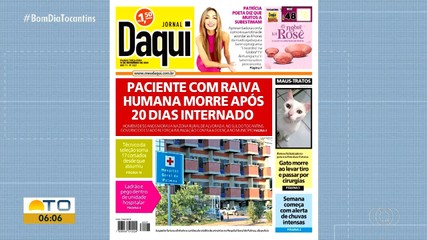 Caso de suspeito de furtos HGP é destaque no Jornal Daqui desta terça-feira (12)