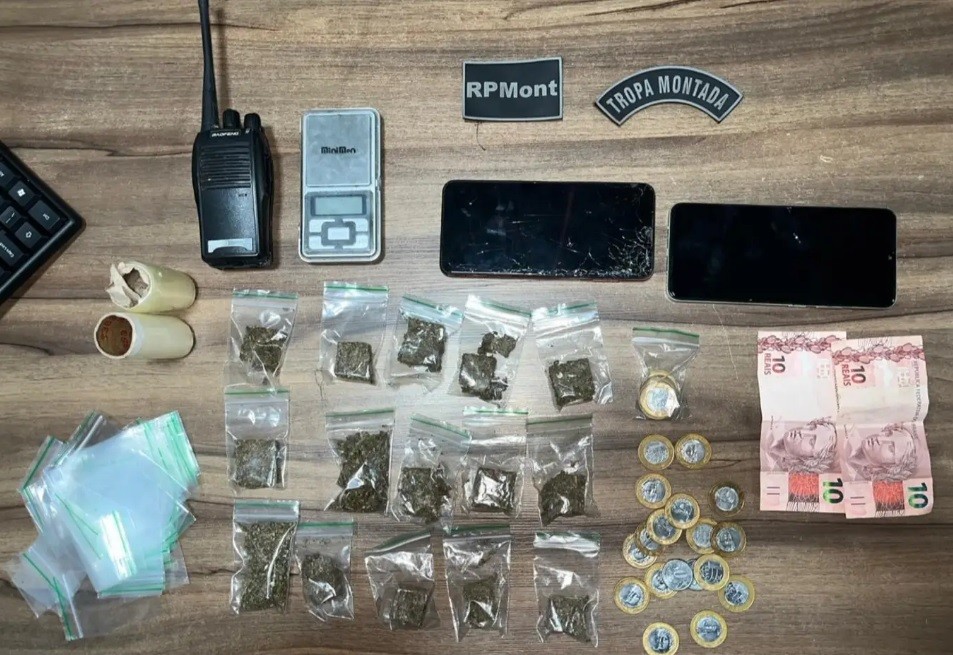 Operação prende 16 pessoas e apreende mais de 2 quilos de drogas em Parauapebas