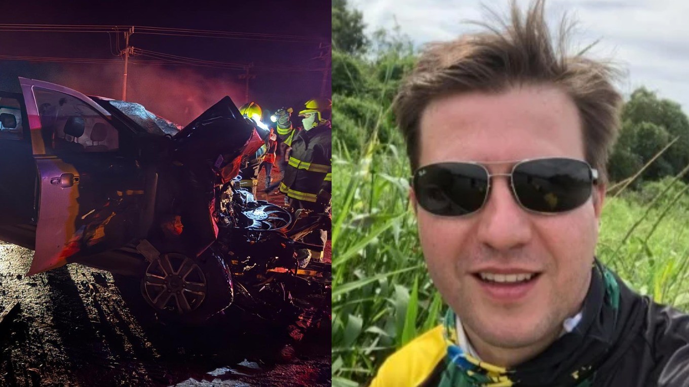 Agrônomo morre em batida entre caminhonete e carreta na BR-364 em MT